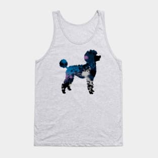 Poodle Doggo Outline Vector Print Tank Top